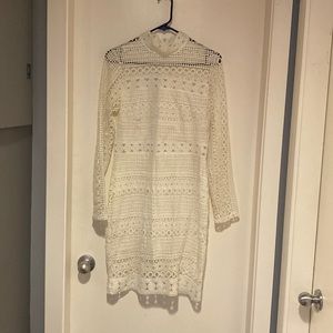 Large, beautiful white lace.